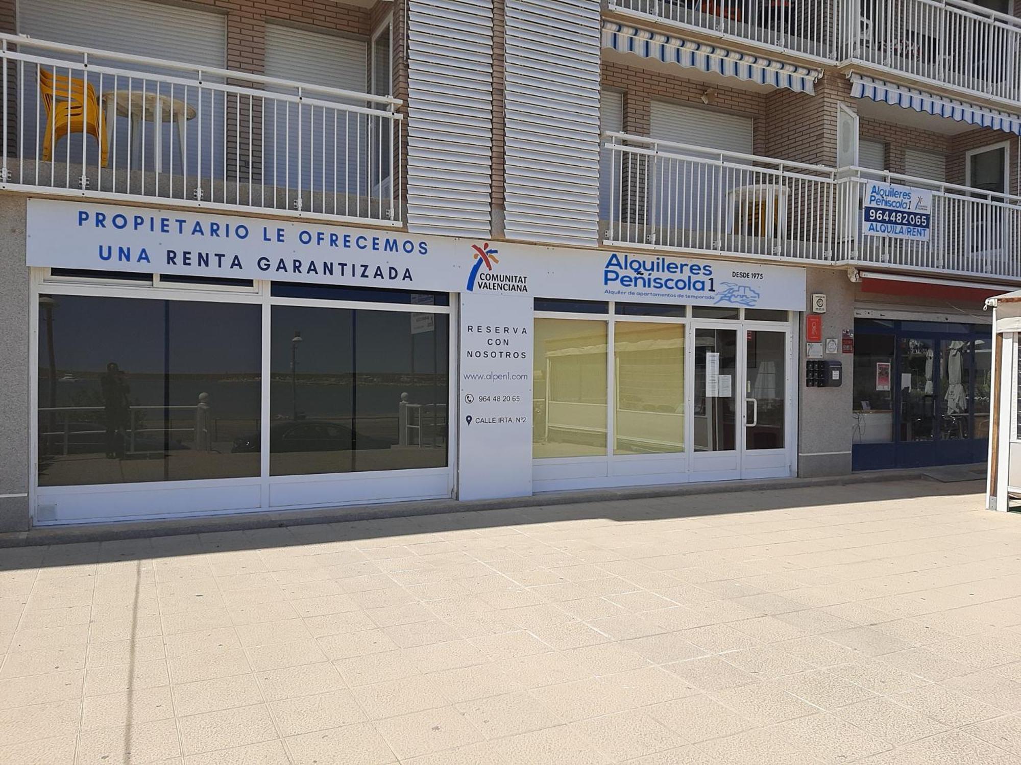 Apartamento Alpen1 Peñiscola Playa 1era Linea Exterior foto