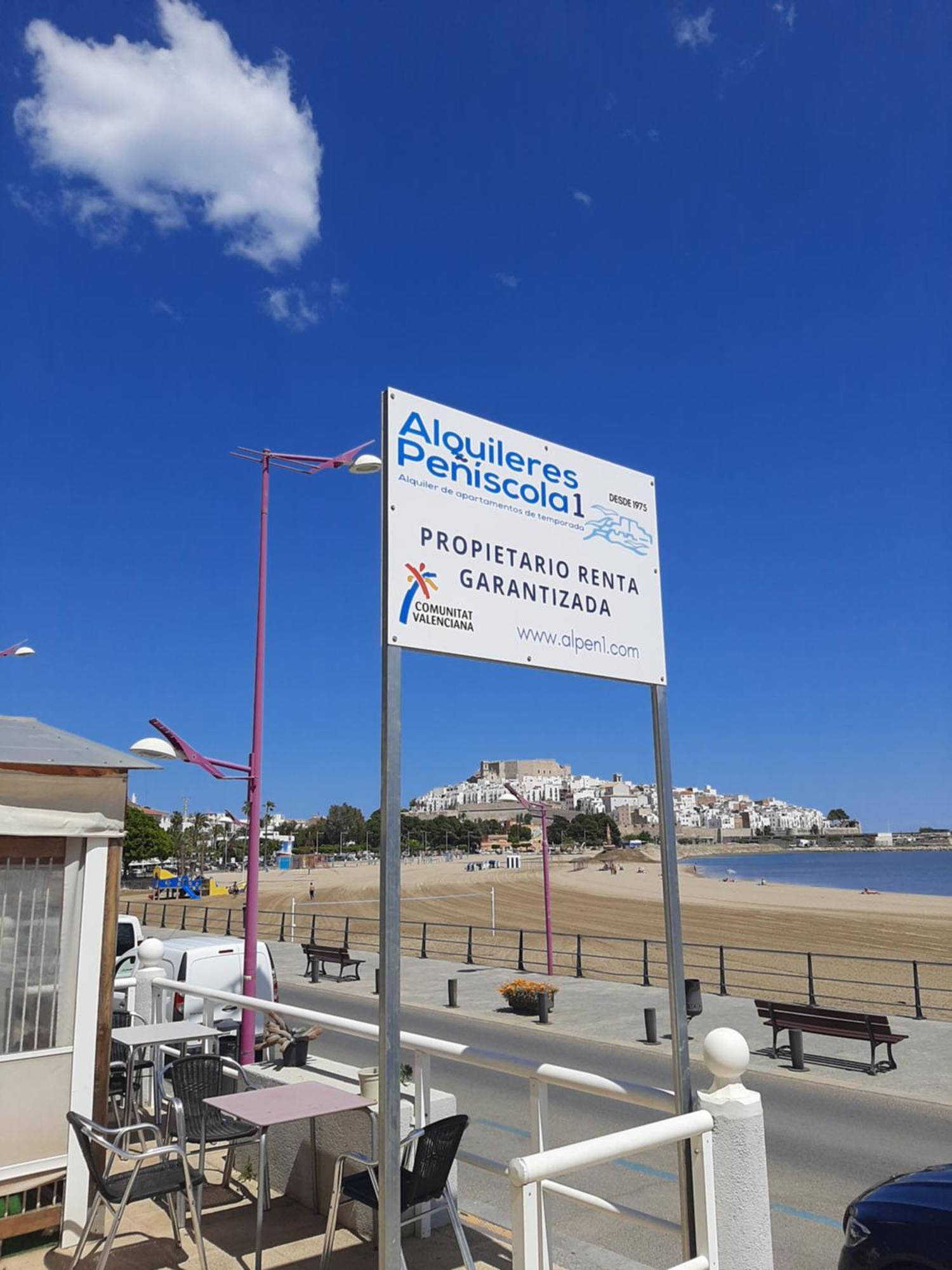 Apartamento Alpen1 Peñiscola Playa 1era Linea Exterior foto